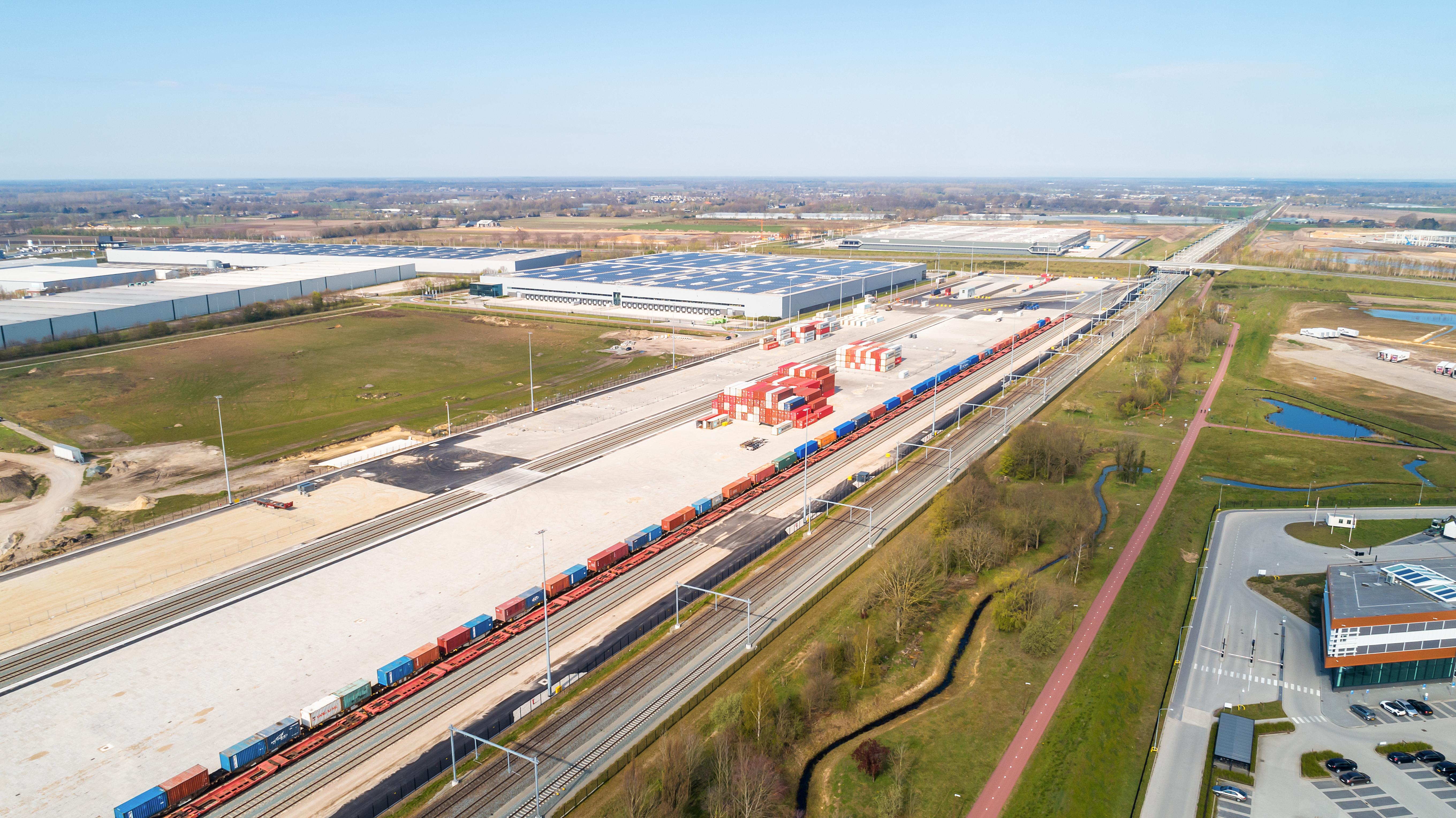 Railterminal Trade Port Noord in Greenport Venlo